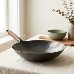 Hand-Forged Wok 14in