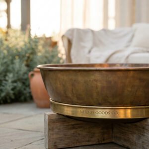 Copper Fire Pit Bowl