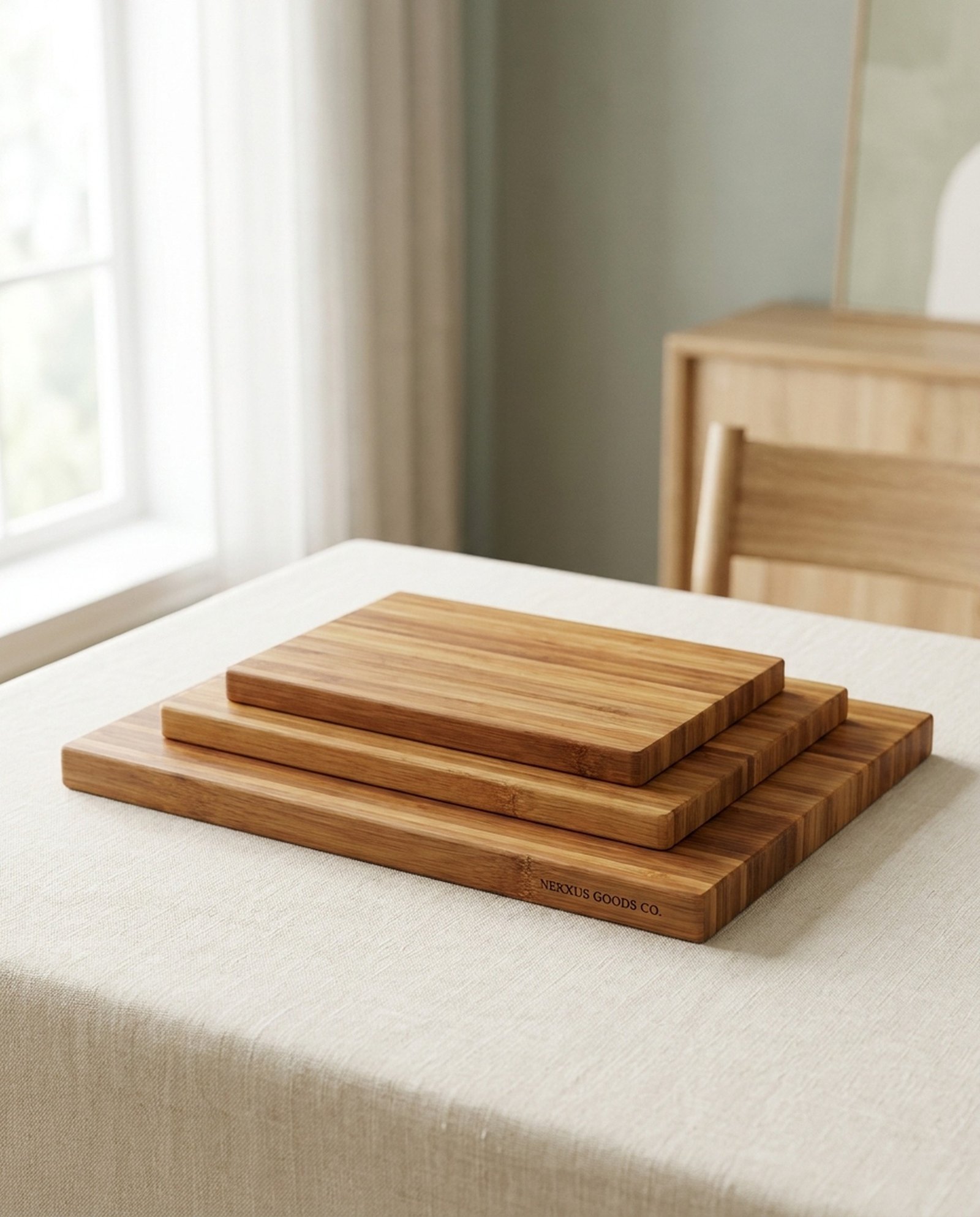 Bamboo Cutting Board Set