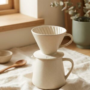Ceramic Pour-Over Coffee Dripper