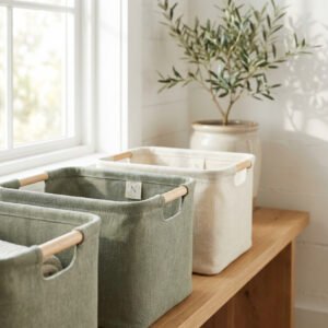 Linen Closet Bins 4pk