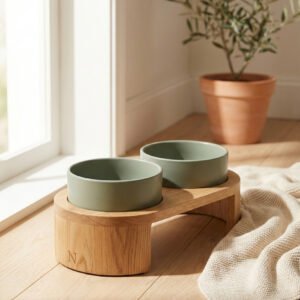 Elevated Dog Bowl Set